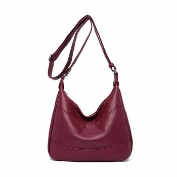 

2019 Female Messenger Bag Small Leather Shoulder Bags For Girls Bolsos Vintage Women Leather Handbags High Quality Sac A Main