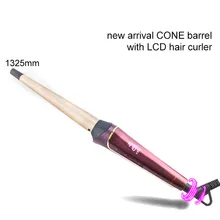 Щипцы для завивки волос керамические конические с ЖК-дисплеем конусные бочки PTC электрические щипцы для завивки волос роликовые щипцы для завивки палочка стайлер для волос 13 25 мм