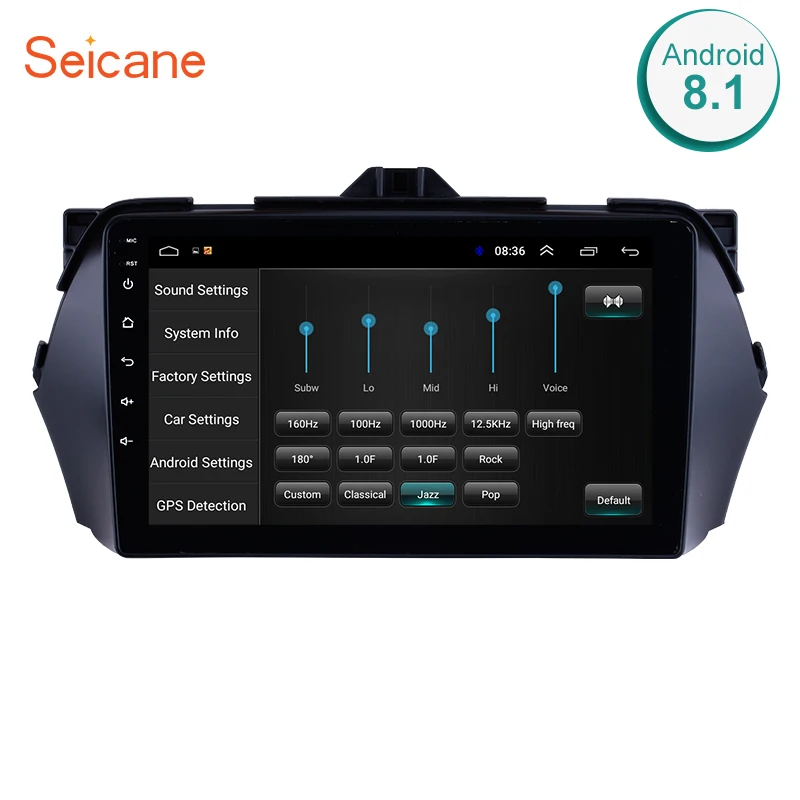 Seicane 9 &quot2din Android 8 1 автомобильное радио GPS стерео для 2016 Suzuki Alivio HD 1080P