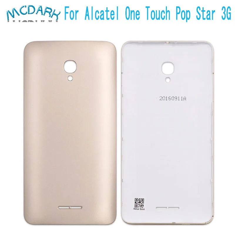 

Mcdark 5''Battery Back Cover For Alcatel One Touch Pop Star 3G Phone Housing Replacement Anti-knock Ultra-thin Battery Case