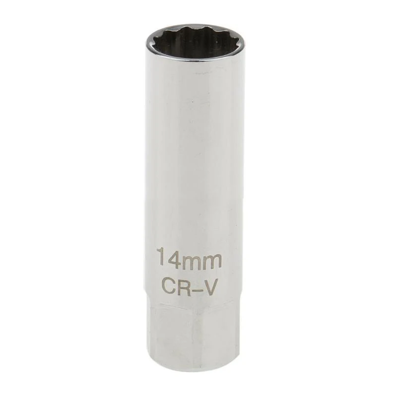 

1 * 14mm Chrome Vanadium Steel Spark Plug Socket For BMW N43 N52 N54 Engines