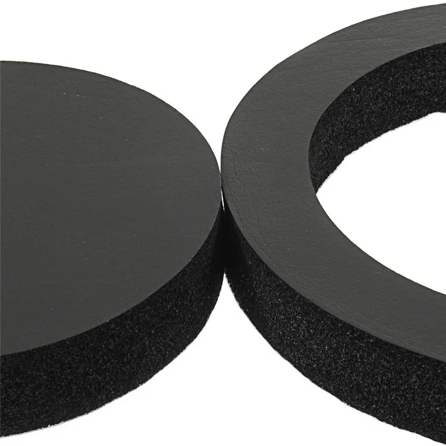 4pcs Car Door Speaker Bass Soundproof Insulation Ring Foam Pad Noise Accessory high quality suitable for most cars