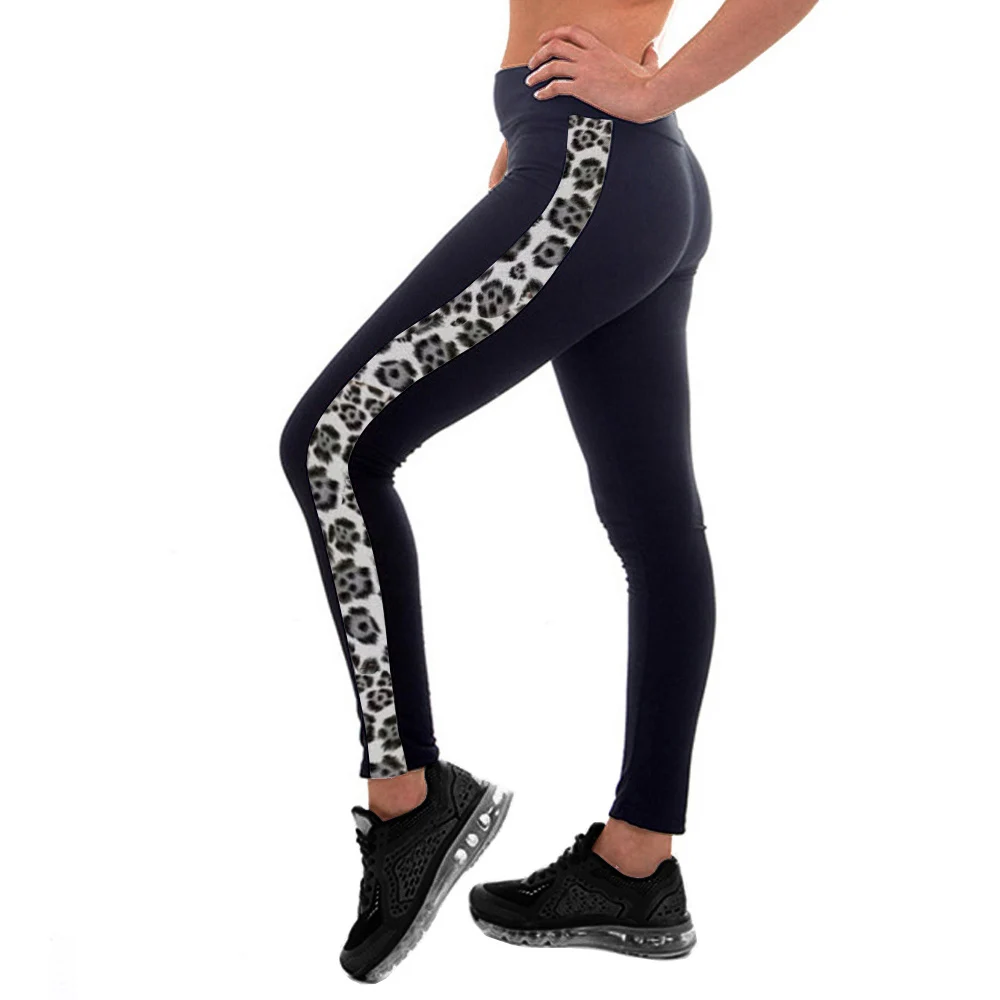 

Women Yoga Pants Fitness Sport High Waist Leggings Slim Running Sportswear Sports Pants Fitness Ropa Deportiva Mujer Elastic