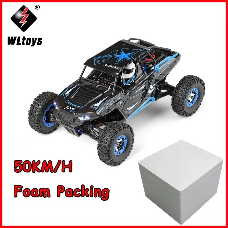 1/12 High Speed RC Car 12428-A 2.4G 4WD Brushed Off-road Motorcycle Remote Control Viechle Machine RTR RC Buggy Off-Road car toy