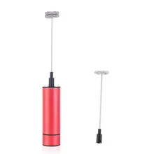 Нержавеющая сталь Электрический ручной взбиватель молока пеномер двойной весна взбивать голову мешалка блендер миксер мешалка кофе