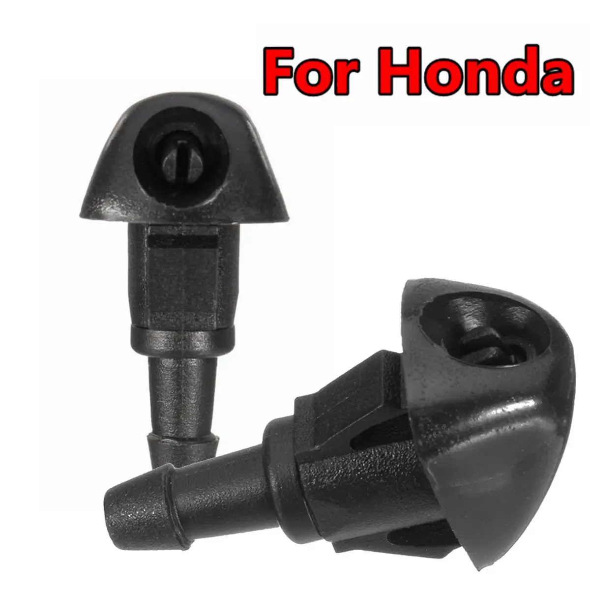 Pair Front Windshield Wiper Washer Nozzle Water Spray Jet For Honda Accord VII Civic CR-V HR-V Jazz Fit City