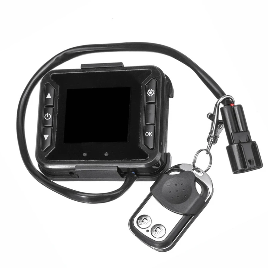 12V Car Heater LCD Minitor Switch + Remote Controller for Car Diesels