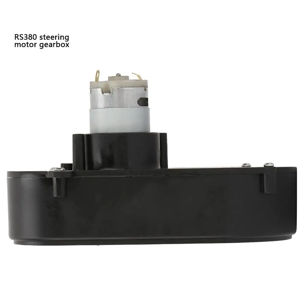 DC 6V 5500Rpm RS380 Gear Box Electric Motor Steering Gearbox For Children Car Kids