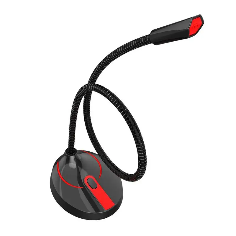 USB компьютерный микрофон Plug & Play Настольный всенаправленный конденсаторный ПК