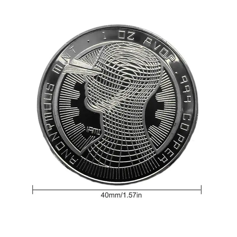 Gold Plated Bitcoin Coin Collectible Gift Casascius Bit Coin BTC Coin Art Collection Physical gold commemorative coins