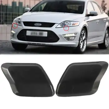 

Bumper Headlamp Headlight Washer Jet Primed Cover Cap For Ford /Mondeo MK4 2007 2008 2009 2010