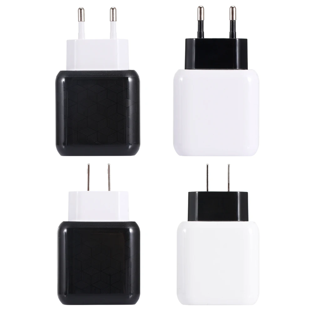 Зарядное устройство LEORY с двумя USB-портами 5 в 2 1 А 3 штепсельная вилка стандарта