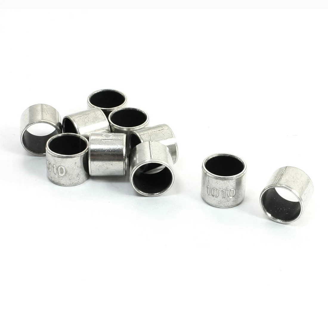 

10 Pcs Plain Oilless Bearing Sleeves Composite Bushing 10 x 12 x 10mm