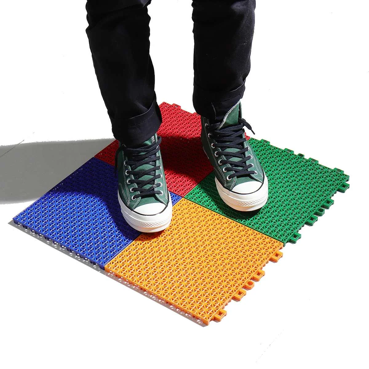 Buy 10pcs Bathroom Carpet Plastic Bath Anti Slip Mat