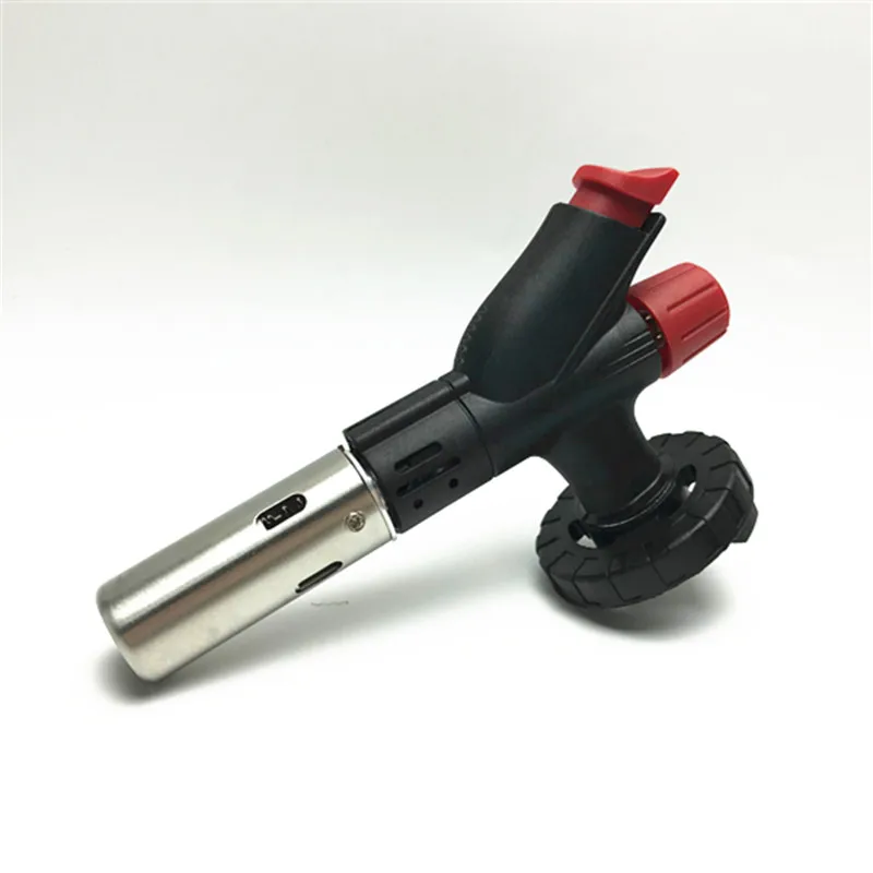 

BBQ gas torch flamethrower butane burner automatic ignition baking welding barbecue camping torch mold heating DIY