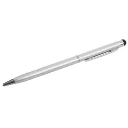 2в1 металлический Универсальный шариковая ручка емкостный сенсорный экран Стилус для ipad ipod