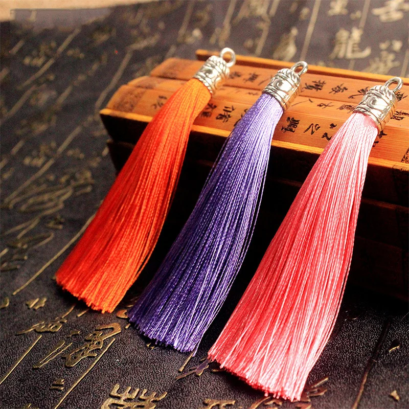 

Hot Candy Color Earring Tassel Jewelry Accessories DIY Handmade Tassel For Necklace Earring Accessories