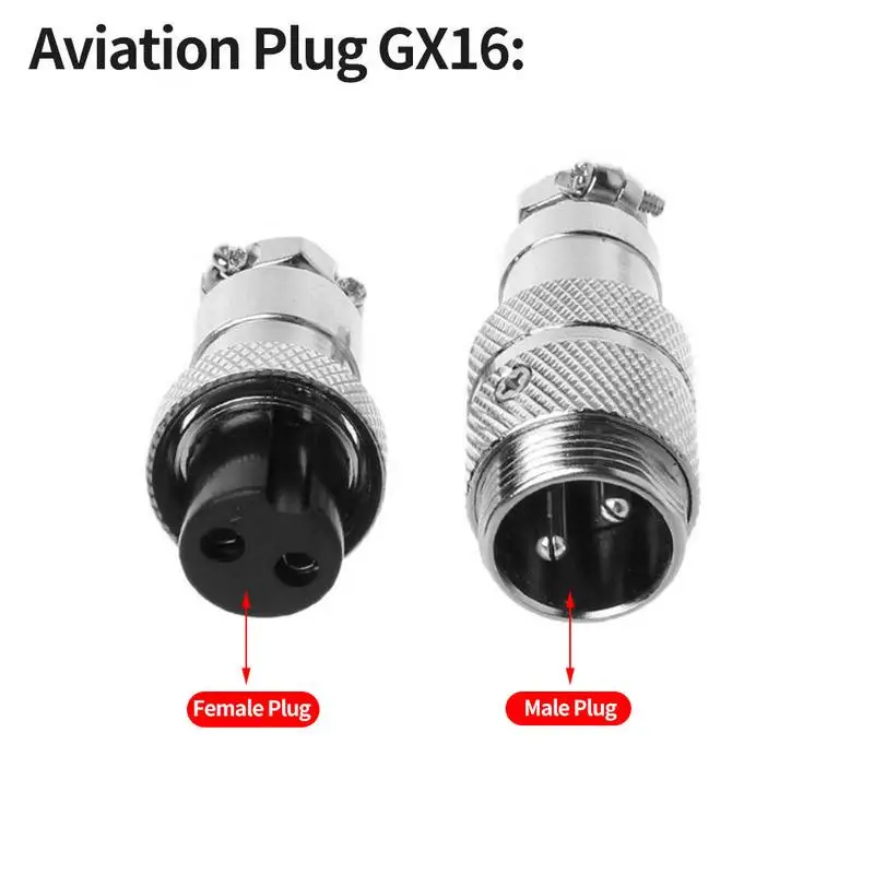 1 комплект GX16 2 / 3/4/5/6/7/8/9 контактный разъем для подключения к проводной панели