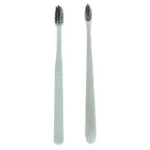 1 шт. дорожная зубная щетка для здоровья портативная пшеничная соломенная ручка Solf бамбуковая зубная щетка с держателем цилиндра