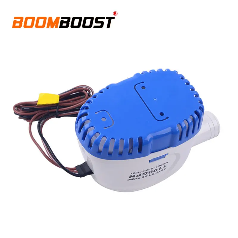 

For Boat Hulls/Bilges Bait Tanks Bilge 1100GPH DC 12V For Boat Marine Automatic 3.2A Auto Water Pump Float Switch Submersible