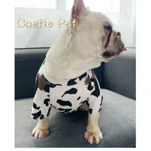 Летняя рубашка для собаки, тонкая дышащая ткань, футболка для питомца, мультяшная улыбка, лицо, горшок, граффити, костюм, универсальный, полный размер