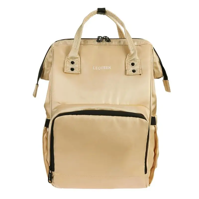

Designer Fashion Mummy Maternity Nappy Bag Waterproof Large Capacity Baby Bag Travel Backpack Nursing Bag for Baby Care
