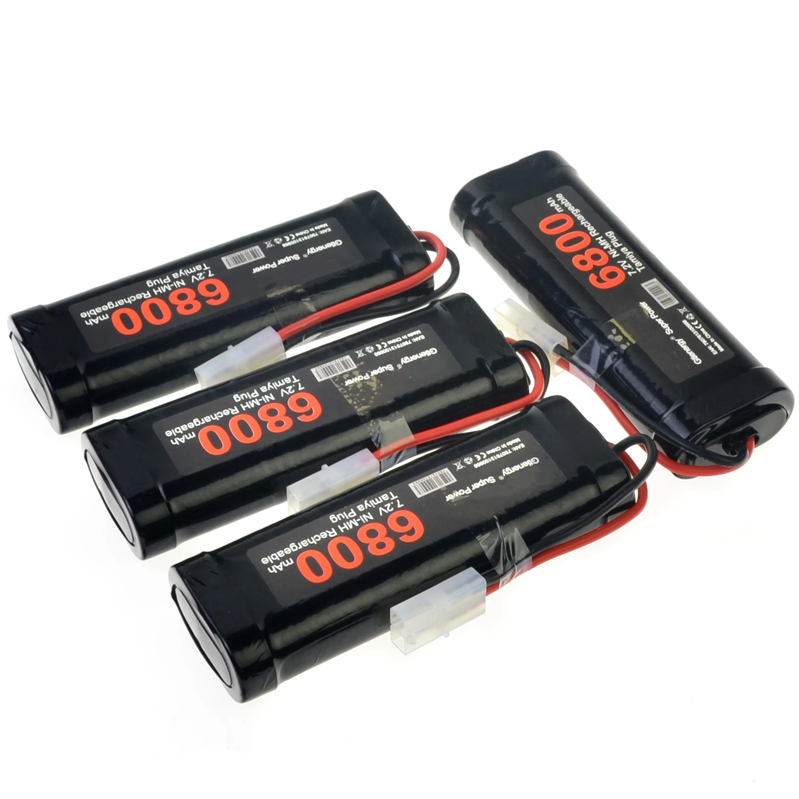 1-5 шт 7,2 V 6800mAH Ni-MH аккумуляторная батарея игрушка автомобиль/лодка/самолет