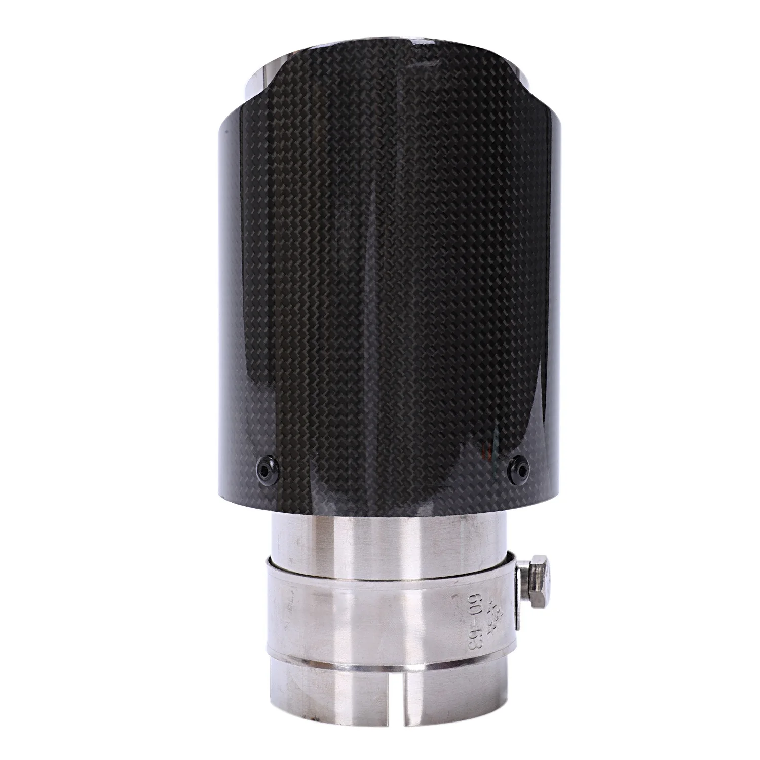 

Real Carbon Fiber Auto Suv Exhaust Pipe End Tips For Car 63Mm-89Mm