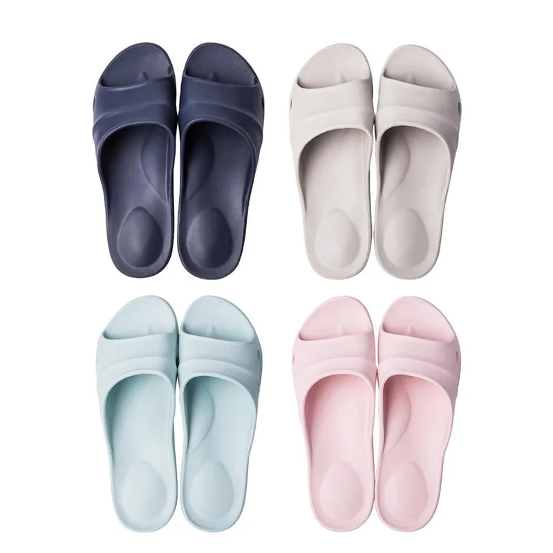 Bathroom Slippers Indoor Eva Plastic Soft Bottom Sandals Home Hotel Men Women's Summer Shoes For XIAOMI Bathroom Accessories Set