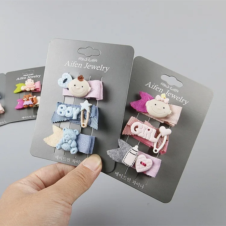 

1PCS New Cartoon Lovely Rabbit Dog Girls Hairpins Children Hair Accessories Princess Headwear Women Hair Claws