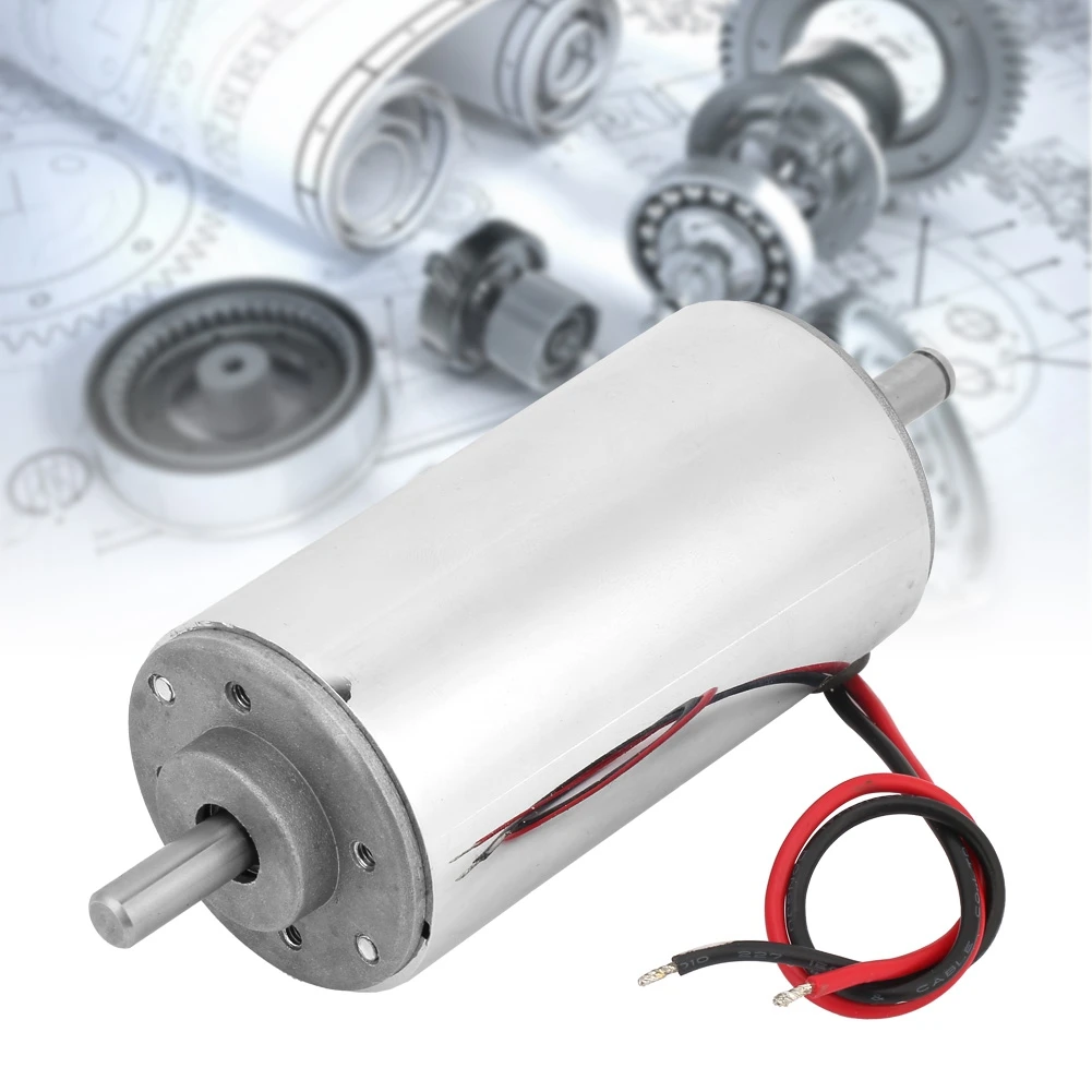 12-48VDC 400W High Speed Air Cooled Chromeplate Spindle Motor dc motor | Обустройство дома