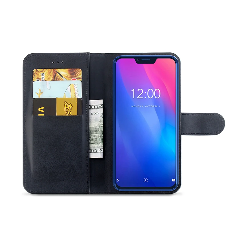 Remanbor для Vernee M8 Pro из искусственной кожи чехол с откидной подставкой флип бумажник