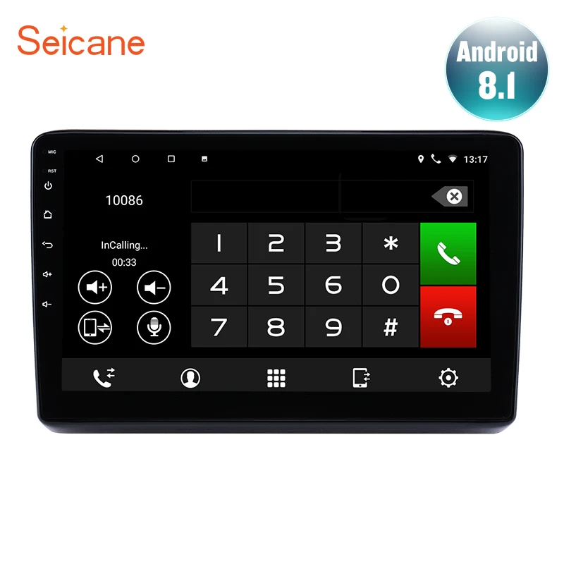 

Seicane 10.1 Inch Android 7.1/8.1 GPS Navigation Radio Quad core for 2014 Honda Vezel XRV Car Multimedia Player With WIFI Music