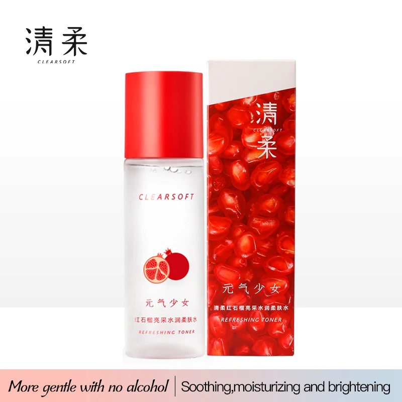 

Red Pomegranate Deep Moisturizing Toner Hydrating Oil-Control Shrink Pores 100% Natural Organic Anti Aging Pore 120ml
