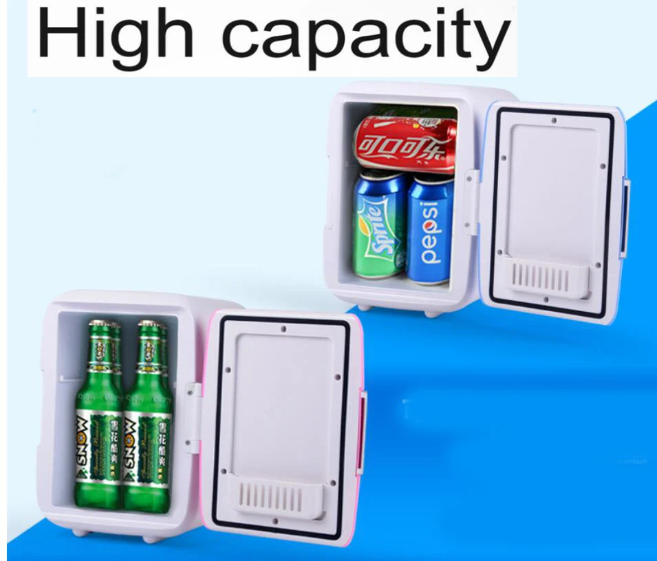 

Portable Car Freezer 4L Mini Fridge Refrigerator Car Fridge 12V Cooler Heater Universal Vehicle Parts