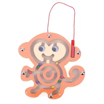 

Kids Wooden Puzzle Toys Children Magnetic Maze Toy Intellectual Jigsaw Board Kids Early Educational Brain Teaser Puzzle Game Toy