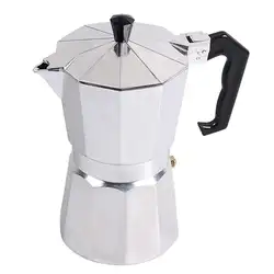 Кофейник из алюминия мокко эспрессо Percolator Pot coffee Maker Mocha Pot 1cup/3cup/6cup/9cup/12cup Percolator pot tool