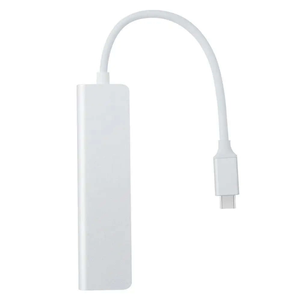4 в 1 USB C Type концентратор из алюминиевого сплава 2 порта Usb 3 0 PD зарядный конвертер