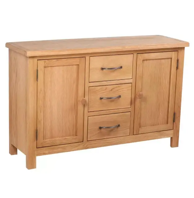 Cheap vidaXL Buffet cabinet Large Oak Dolap Kaplama Desk Dolabi Retro Meuble Cupboard Kitchen Furniture Sideboard Cabinet