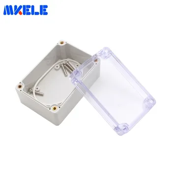 

ABS Material IP65 Plastic Small Waterproof Electrical Box Diy Instrument Transparent Case For Electronics Wire Junction Box