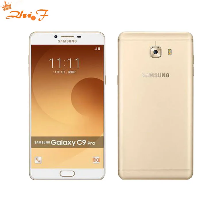 Goedkoop Nieuwe Originele Samsung Galaxy C9 Pro C9000 6 gb RAM 64 gb ROM LTE Octa core 16MP Camera 6 #039; #039;inch 4000 mah Batterij Mobiele Telefoon