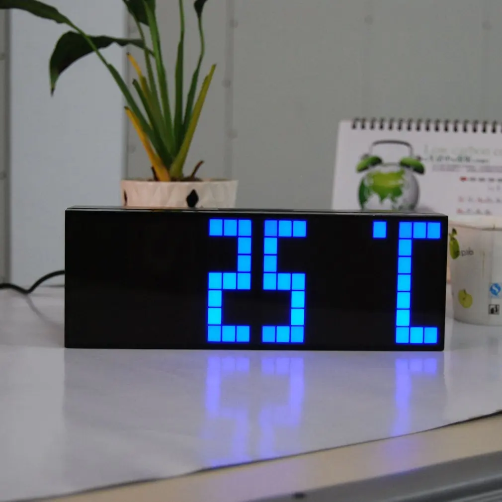 

LED Digital Snooze Electronic Despertador Display Multi-Function Control Function Display Clock For Home