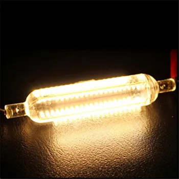 

CLAITE 15W 118MM New R7S LED Bulb SMD 3014 228 Pure White Or Warm White 360 Degree Corn light Lamp 220V-240V