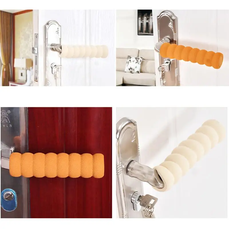 5pcs Spiral Door Handle Cover Child safe Knob Cover Non Toxic Soft