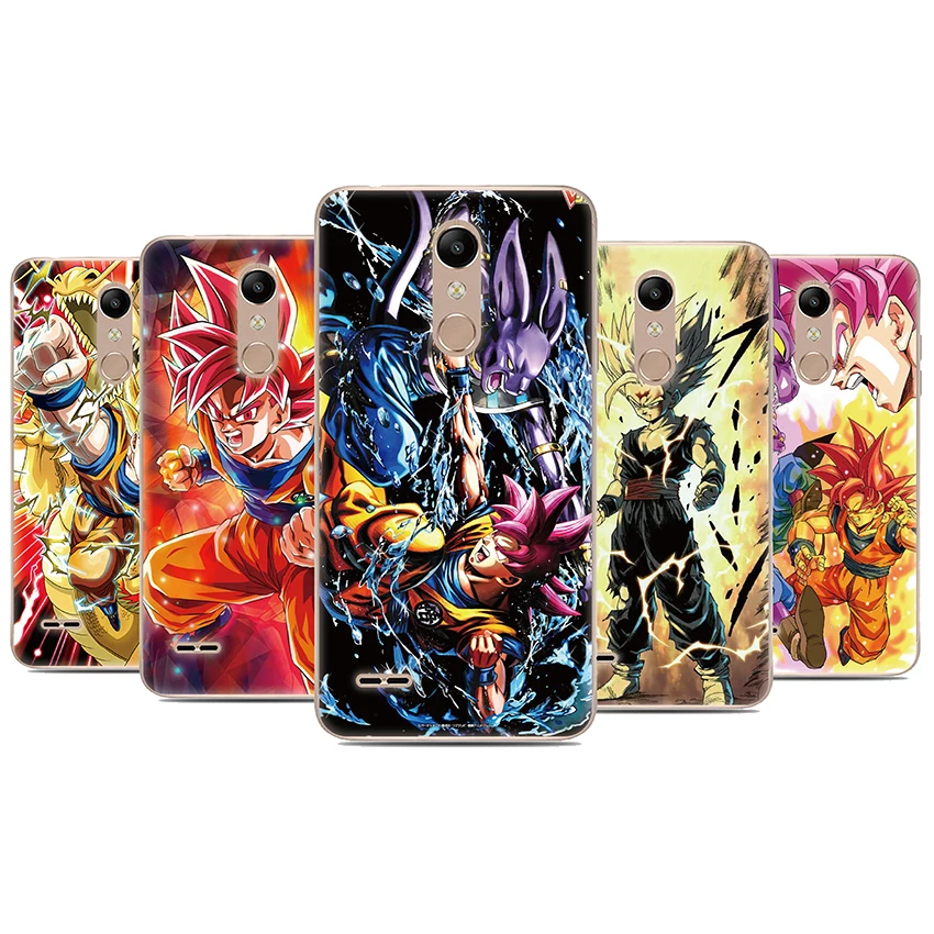 

For LG Stylo 4 G7 G6 mini Q6 Q7 Q8 V40 V30 K11 K8 K10 2018 K9 Xpower 3 Silicone Case Dragon Ball Cover Protective Coque shell