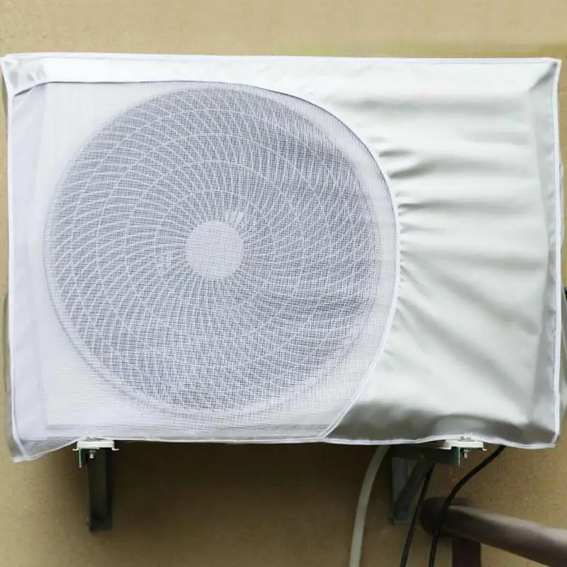 

Outdoor Air Conditioning Cover Polyester Air Conditioner Waterproof Cleaning Cover Washing Anti-Dust Anti-Snow Cleaning Cover