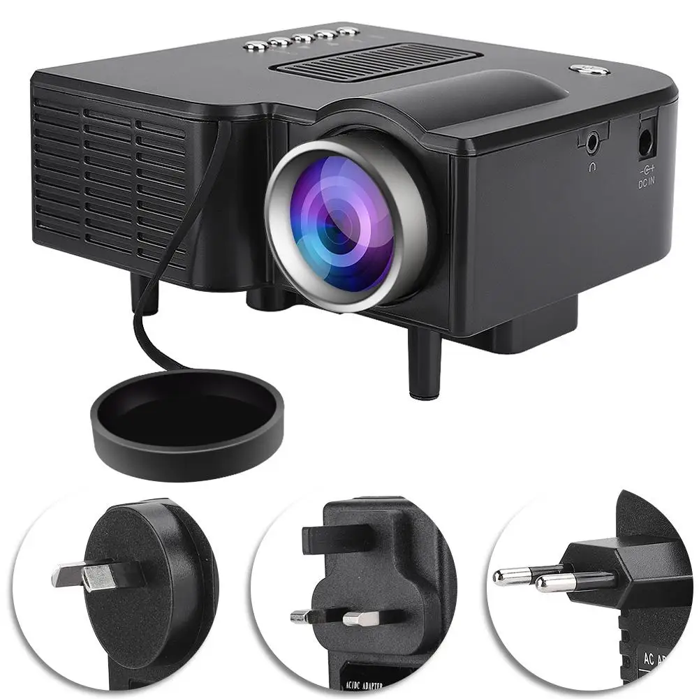 

Mini LED Digital Home Theatre Full HD Projector with Remote Control 2019