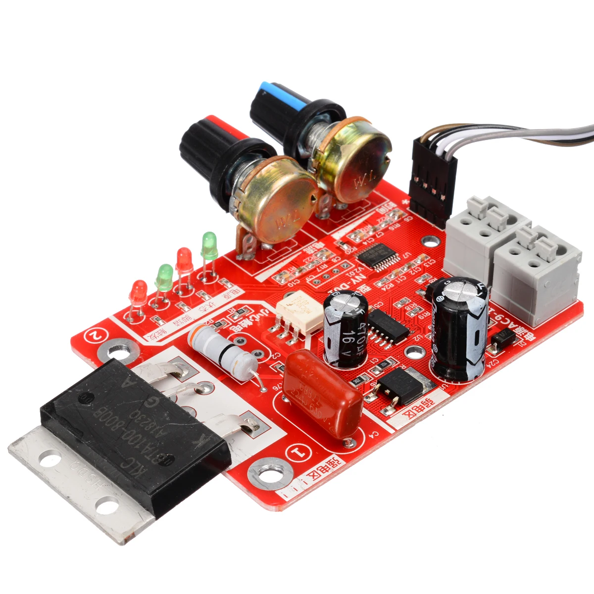1pc 100A Spot Welding Machine Time Current Controller Control Panel Board Module Replacement Parts NY-D01