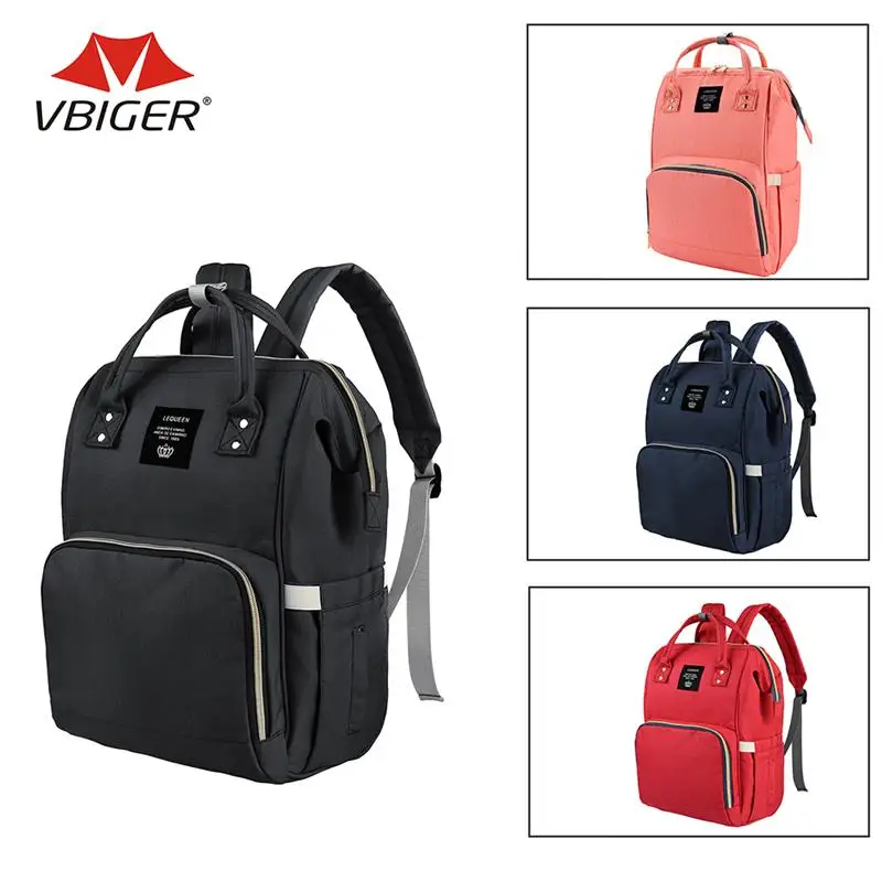 

Vbiger Large Capacity Mummy Bag Travel Backpack Women Nursing Backpacks Waterproof Fashion Bagpack For Baby Mom Backpack