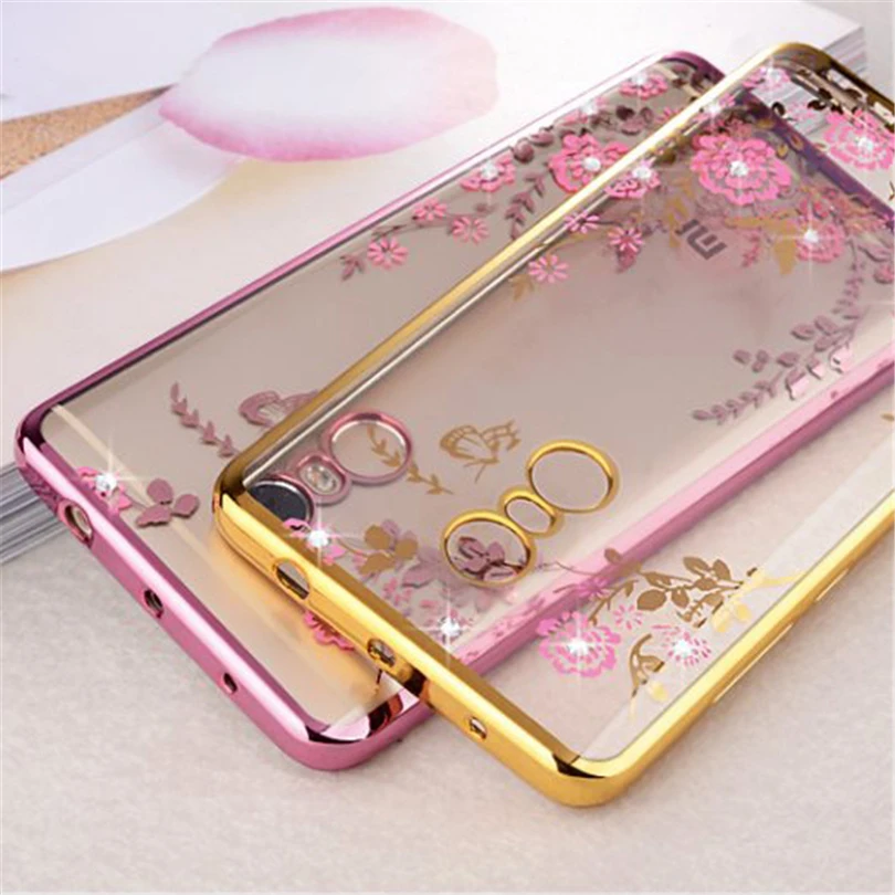 

Silicone Phone Case For Xiaomi Redmi Note 4 4X 5A 5 6 7 Pro 6A 4A Glitter Back Phone Cover